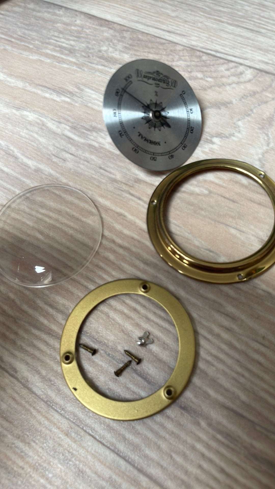 Barometer / Hygrometer onderdelen, Ophalen of Verzenden, Zo goed als nieuw