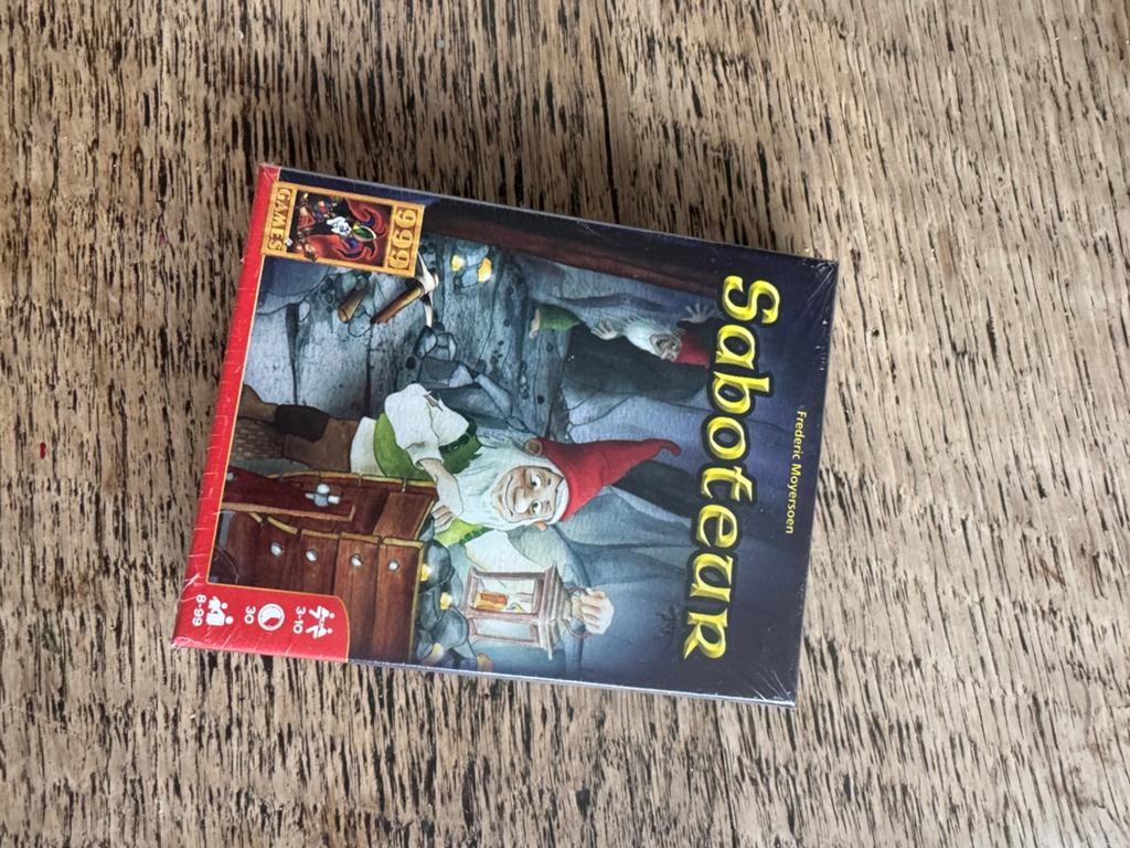 Saboteur Kaartspel - Nieuw en Geseald, Drie of vier spelers, Ophalen of Verzenden, Nieuw