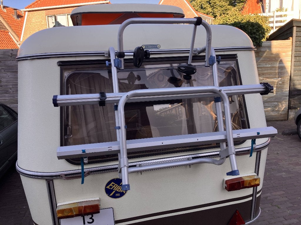Fietsendrager voor Eriba caravan – compleet, Ophalen, Gebruikt