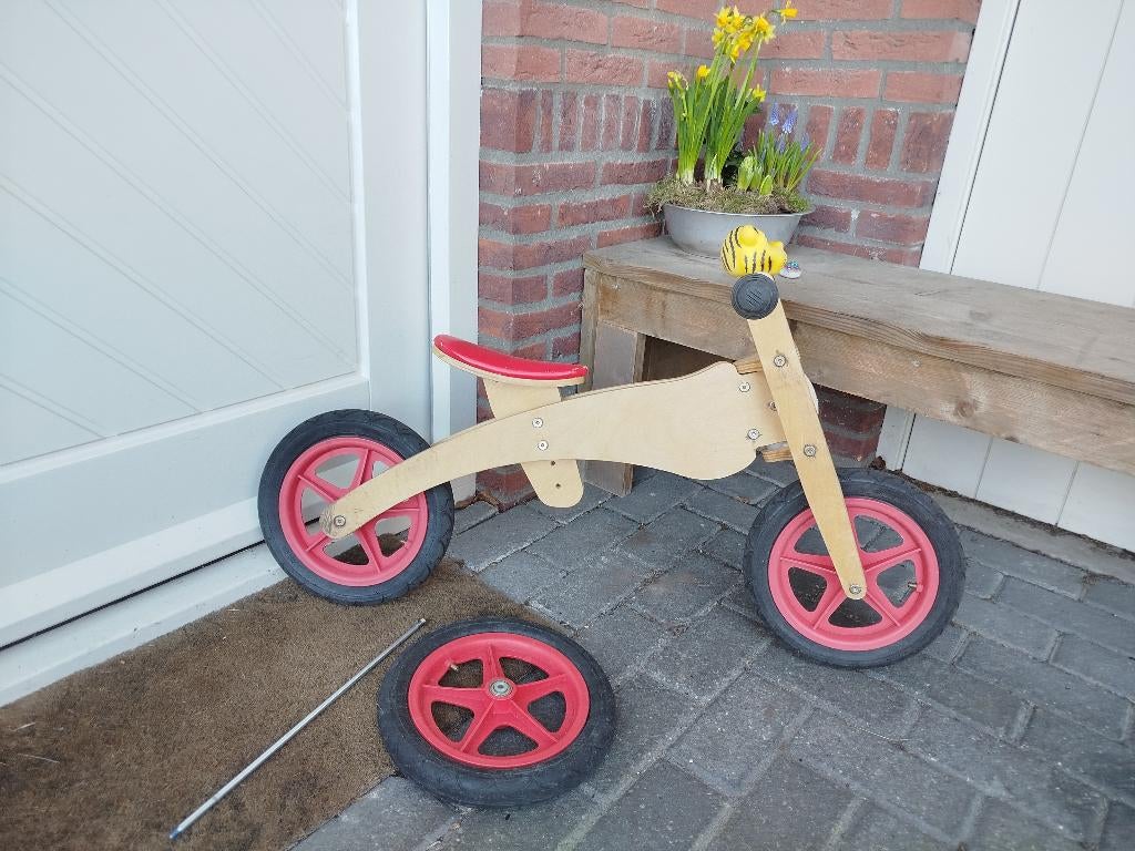 Loopfiets en driewieler in 1, Ophalen, Gebruikt, Verstelbare zitting