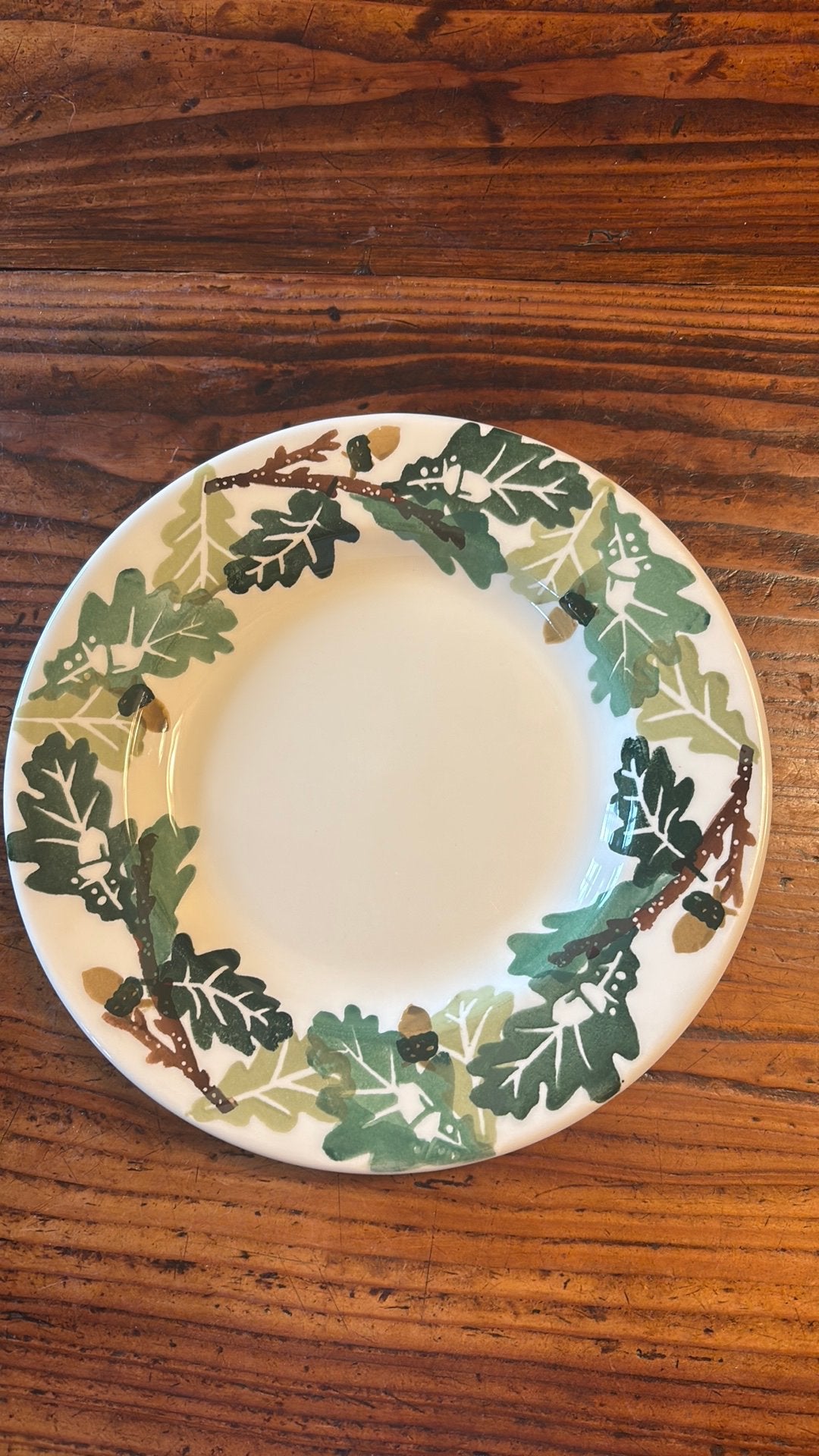 Emma Bridgewater OAK LEAVES, Gebruikt, Verzenden, Emma Bridgewater, Bord(en)