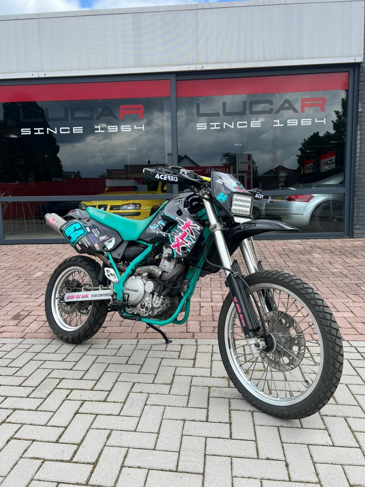 Kawasaki KLX 650 c Enduro Supermotard Supermoto Zeldzaam, Sportuitlaat, Enduro, 12 t/m 35 kW, Gebruikt