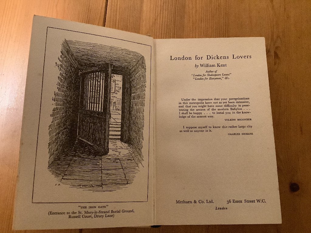 Charles Dickens/Kent, London for Dickens lovers, 1935, Antiek en Kunst, Ophalen of Verzenden, Charles Dickens/Kent