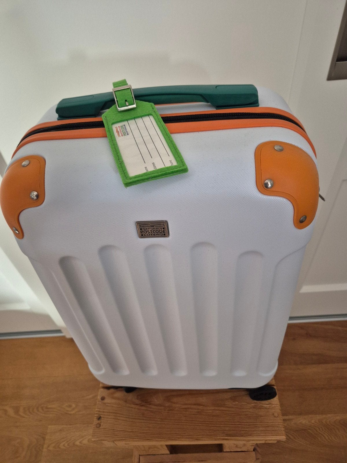 Nieuwe Postcodeloterij Trolley - Handbagage Koffer, Ophalen, Nieuw, Uitschuifbare handgreep