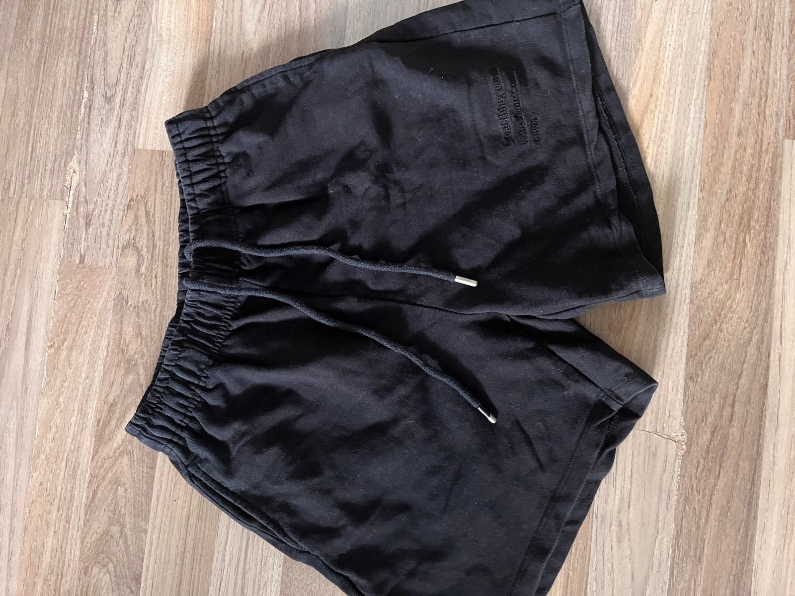 Bershka Zwarte Oversized Shorts - Maat S, Kort, Zwart, Ophalen of Verzenden, Maat 36 (S)