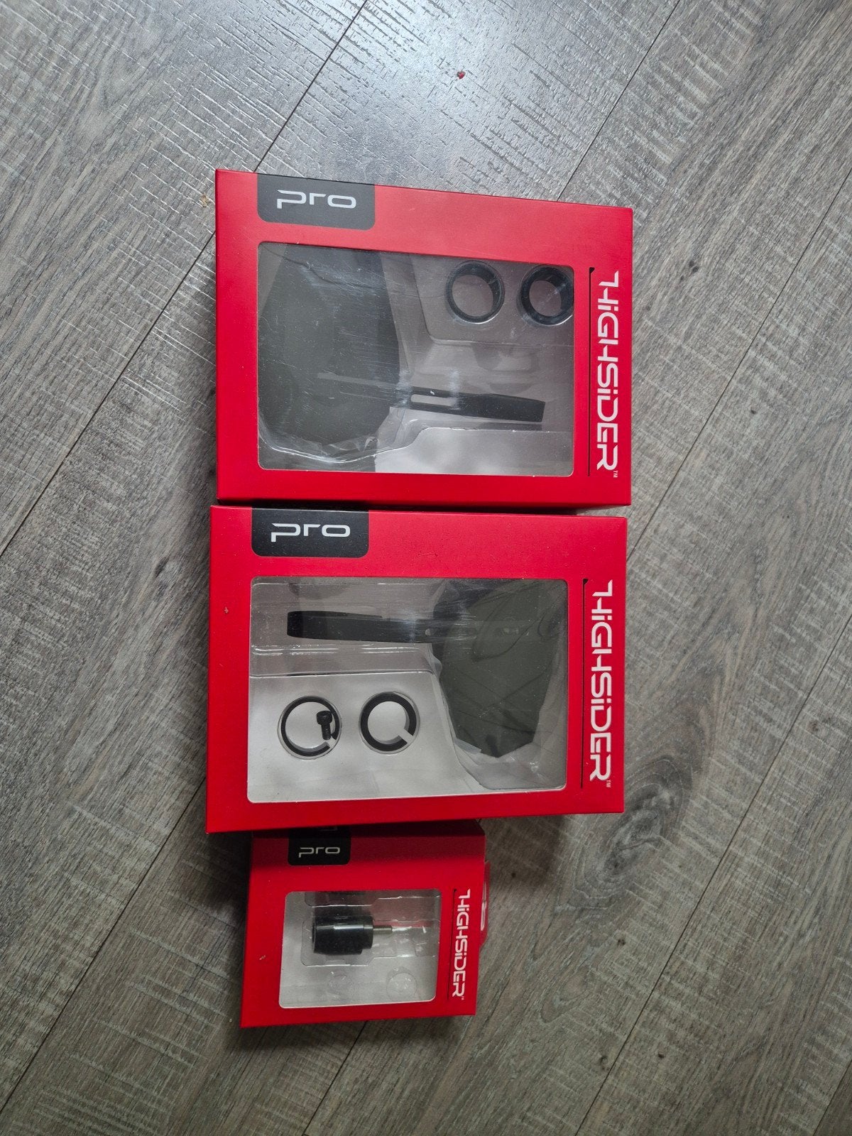 Complete set Highsider spiegels M6, nieuw, Motoren, Accessoires | Overige, Nieuw, Ophalen of Verzenden