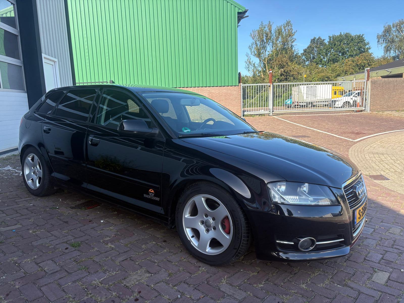 Audi A3 1.8 Tfsi Sportback 118KW 2011 Zwart, Auto's, Voorwielaandrijving, Euro 5, 1295 kg, 4 cilinders