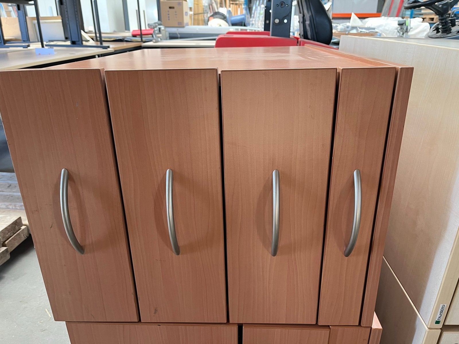 2x Kantoor lade kasten onder bureau 77x56cm, Ophalen, Gebruikt, 50 tot 100 cm, 3 of 4 laden