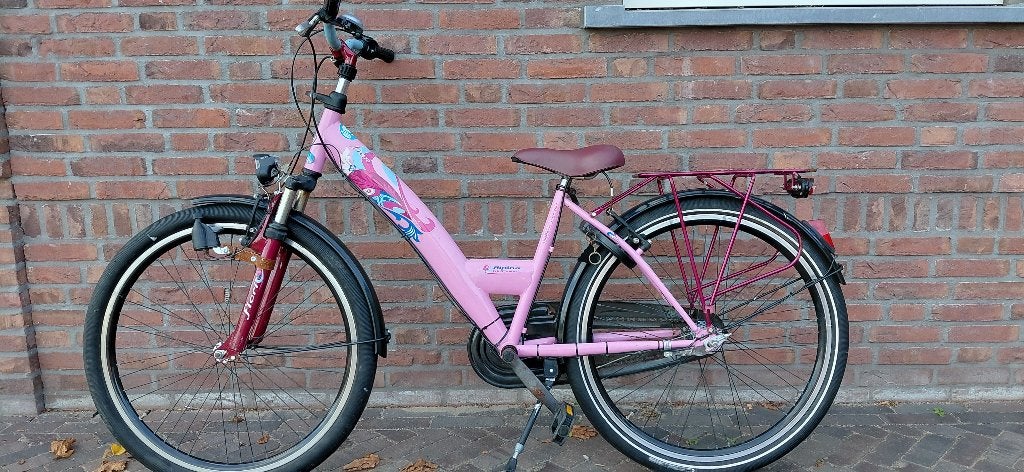 Meisjes fiets, Fietsen en Brommers, Ophalen, Gebruikt, Alpina, Handrem