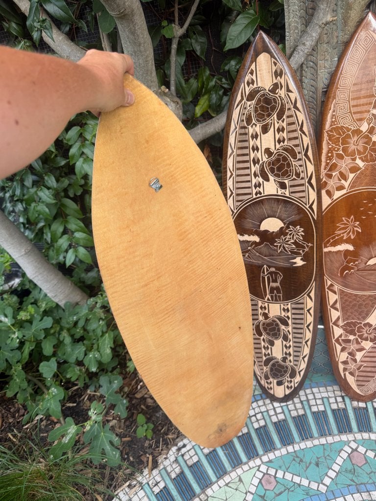 Foto 9 van Surfplank handwerk wanddecoratie Bali Boho mancave Indonesie