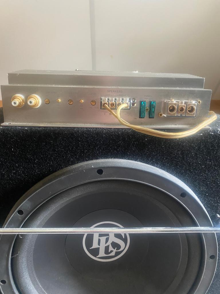 Dls subwoofer plus versterker, Ophalen
