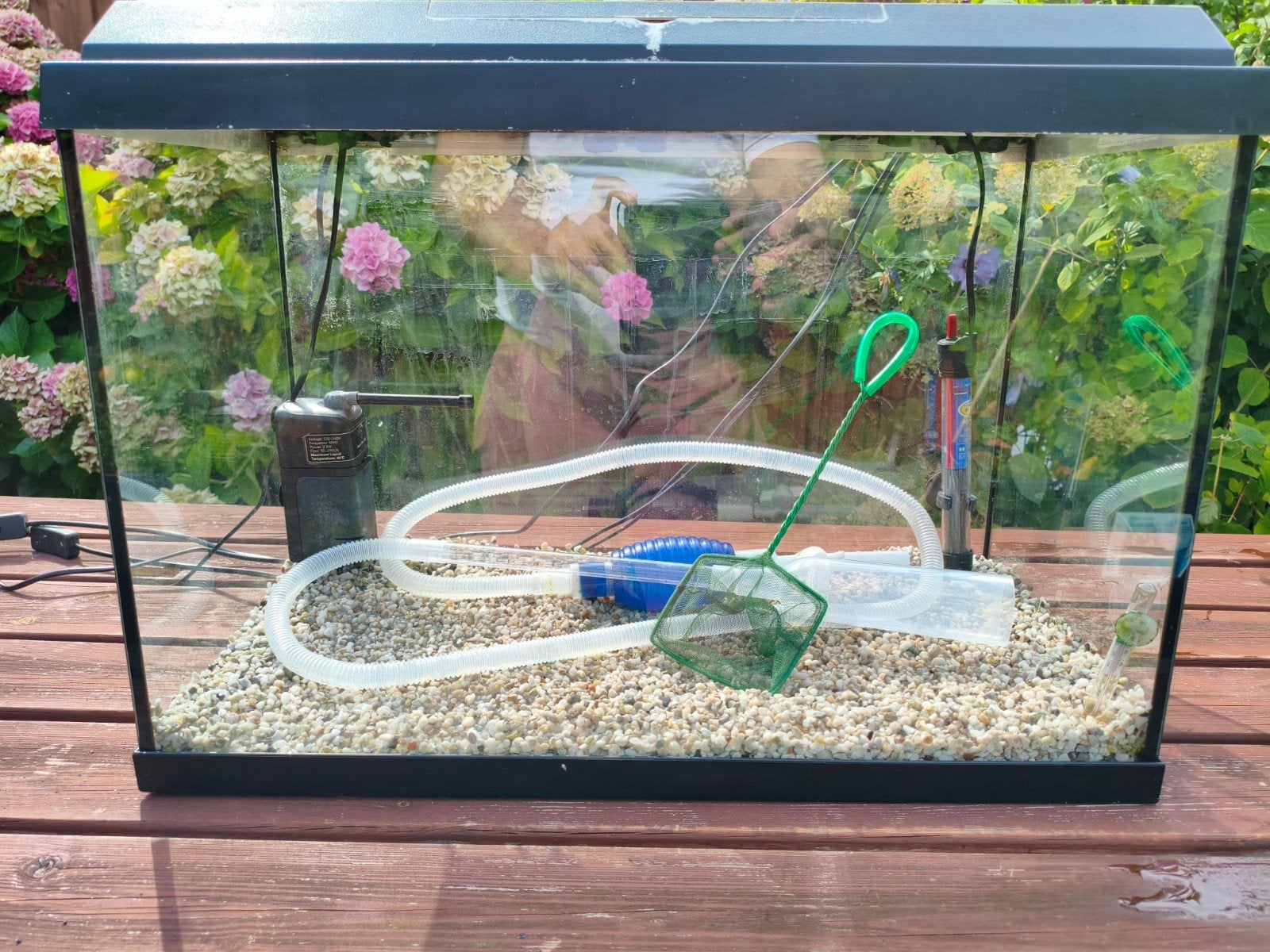 Juwel 60x40x30 met dubbele lamp en compleet, Ophalen, Gebruikt, Leeg aquarium, Verwarming