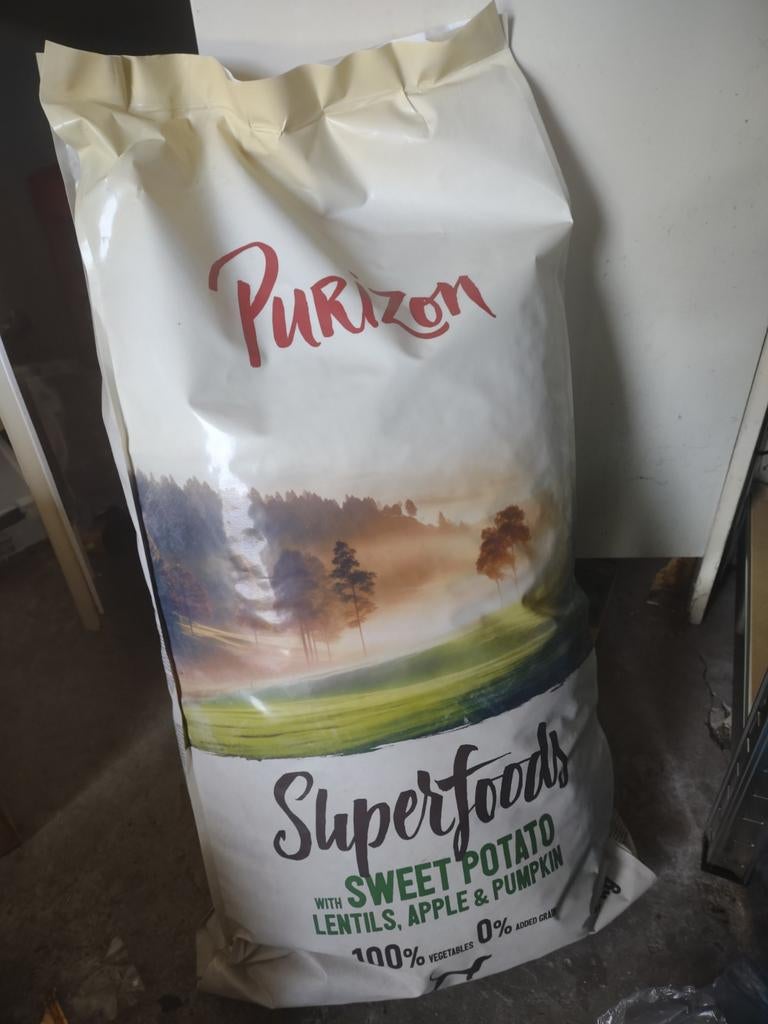 Veganistische hondenbrokken Purizon superfoods, 15 kg, Dieren en Toebehoren, Ophalen, Hond