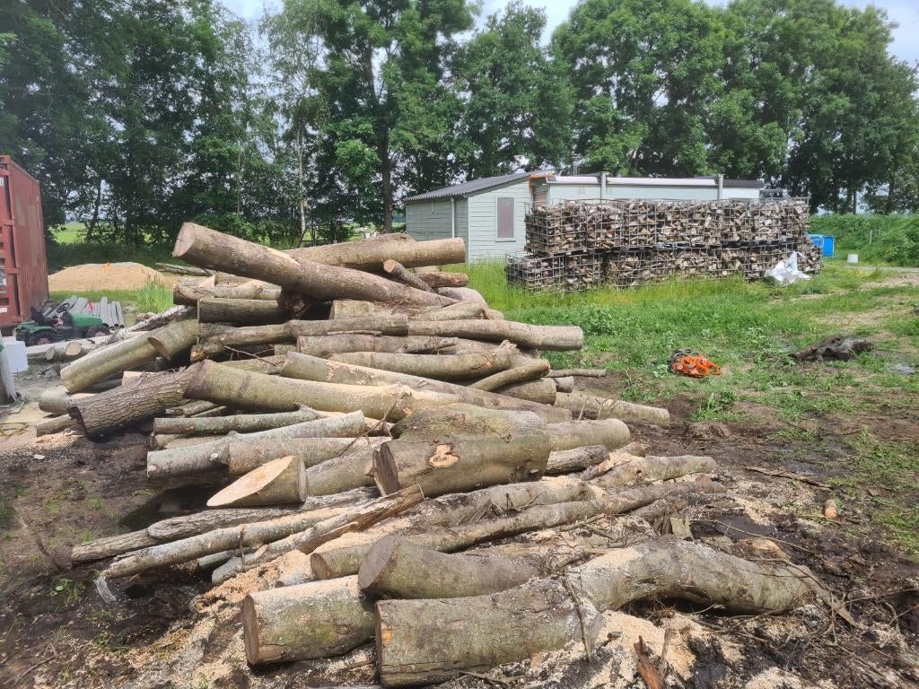 Hout zagen, kloven en stapelen aan huis, kloven service, Ophalen, Zo goed als nieuw
