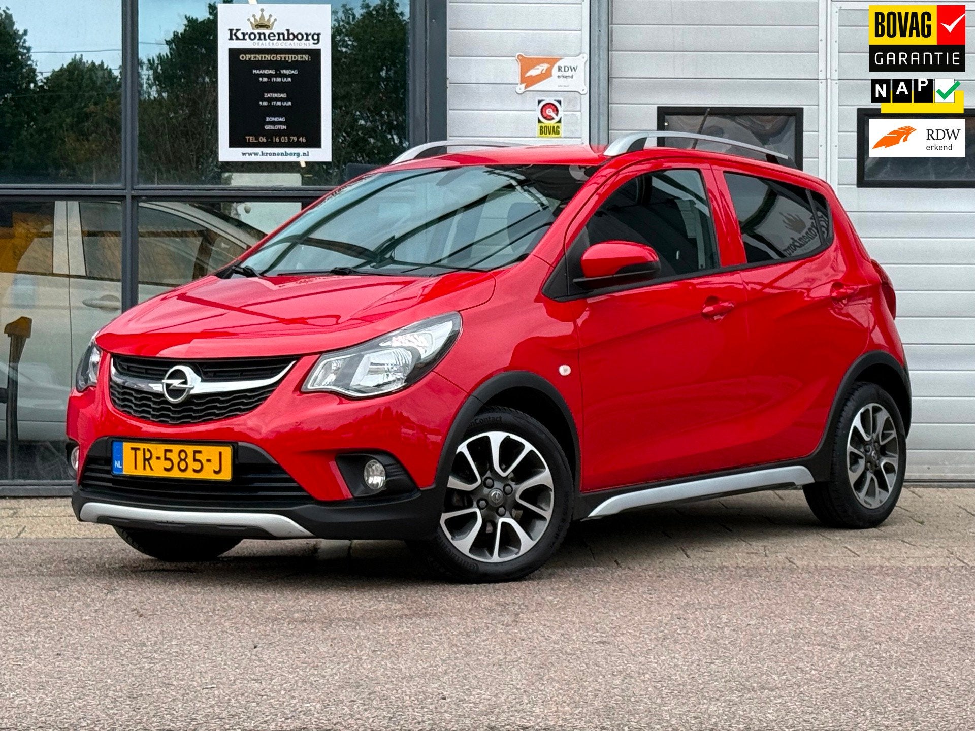 Opel KARL 1.0 Rocks Online Edition| NAP| CARPLAY| NAVI, Voorwielaandrijving, 839 kg, Stof, Gebruikt