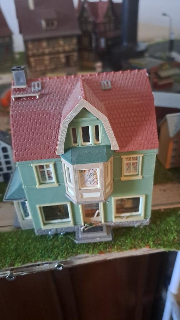 Modelbouw Huizen Set - Diverse Gebouwen, Ophalen of Verzenden, Gebruikt, Gelijkstroom of Wisselstroom, Overige merken