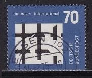2200 - West Duitsland michel 814 gestempeld , Amnesty, Postzegels en Munten, Verzenden, BRD, Gestempeld
