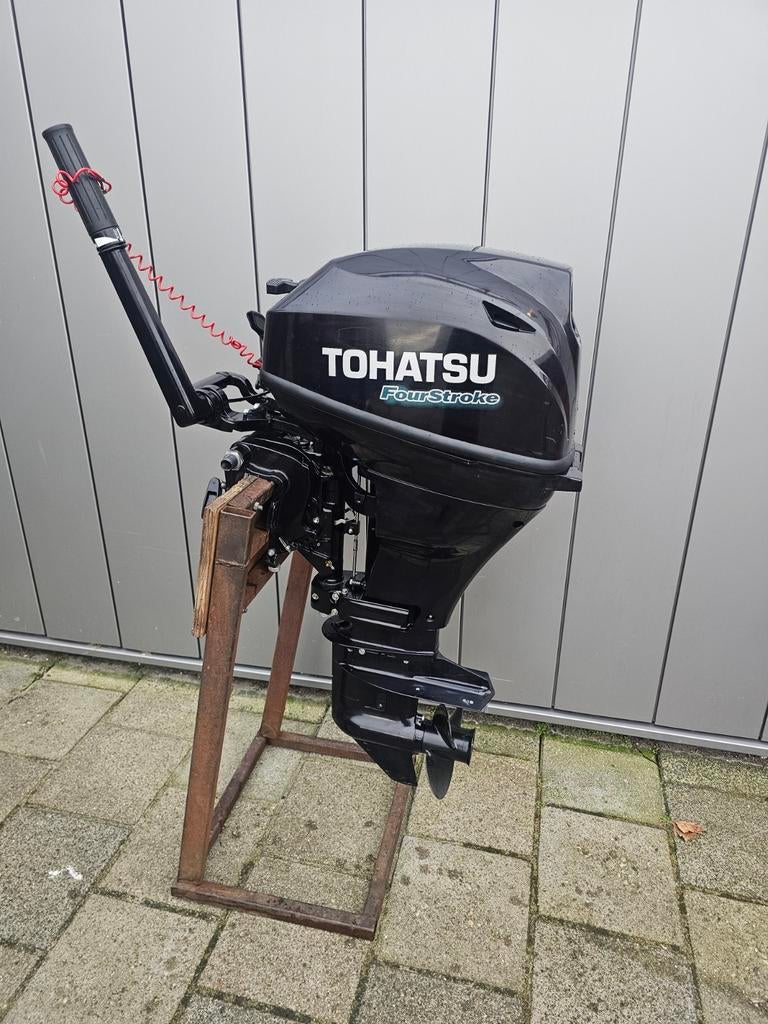 TOHATSU 15 pk 4TAKT  KORTSTAART IN  NETTE STAAT, Ophalen, 10 tot 30 pk, Gebruikt, Viertaktmotor