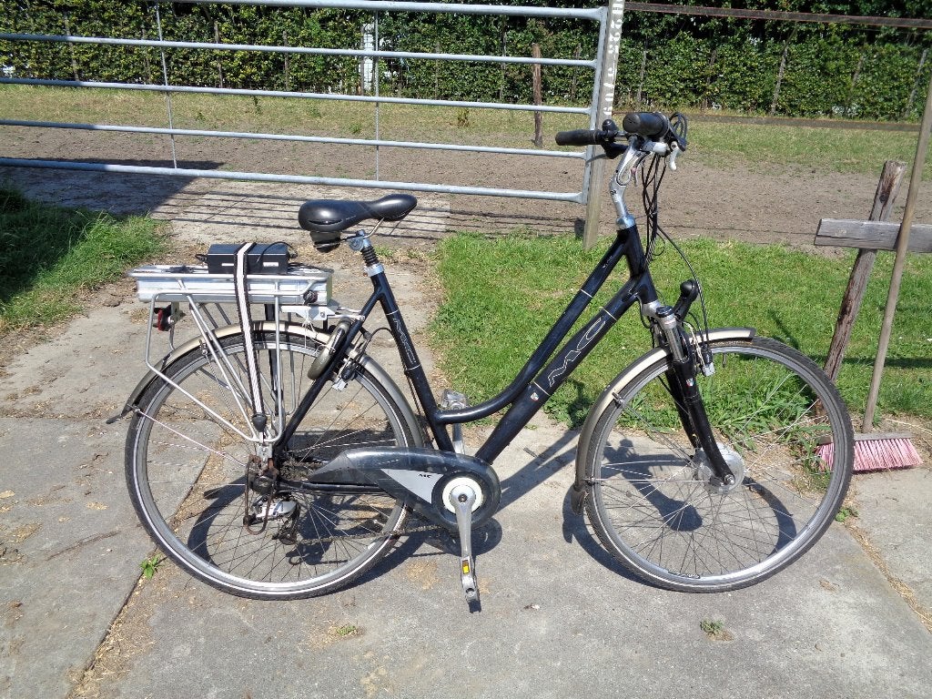 Multicycle Invite elektr. fiets - 24 versn./ 57 fr./28 inch-, Gebruikt, 55 tot 59 cm, 30 tot 50 km per accu, Ophalen