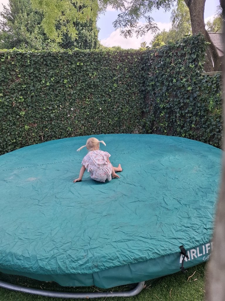 Afdekzijl trampo, Ophalen of Verzenden, Zo goed als nieuw