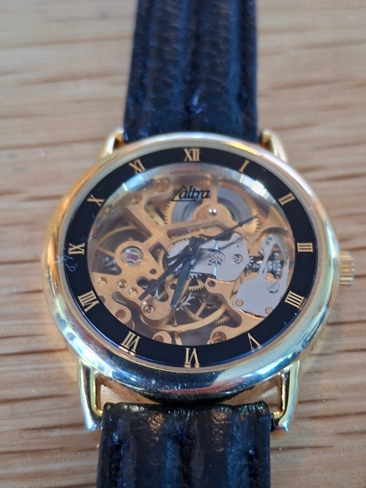 mechanisch dames horloge skeleton, Ophalen of Verzenden, Zo goed als nieuw, Overige merken