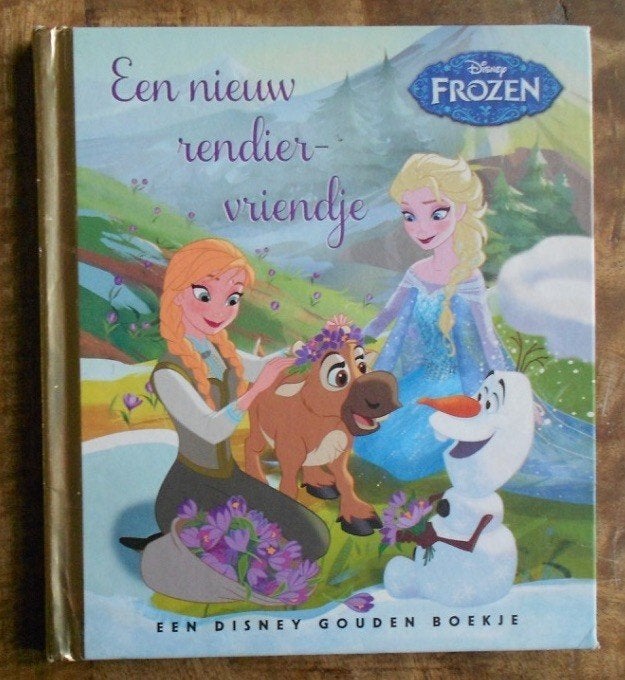 Gouden boekje : FROZEN - Een nieuw rendiervriendje, Ophalen of Verzenden, Zo goed als nieuw