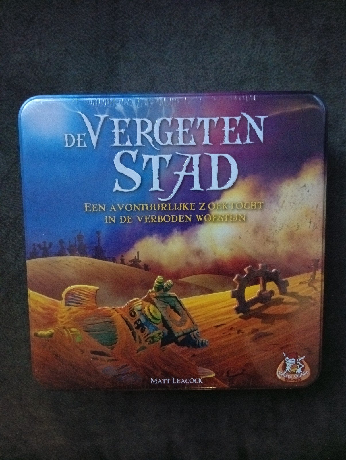 De Vergeten Stad - Bordspel Nieuw in Seal, Hobby en Vrije tijd, Gezelschapsspellen | Bordspellen, Ophalen of Verzenden, Nieuw