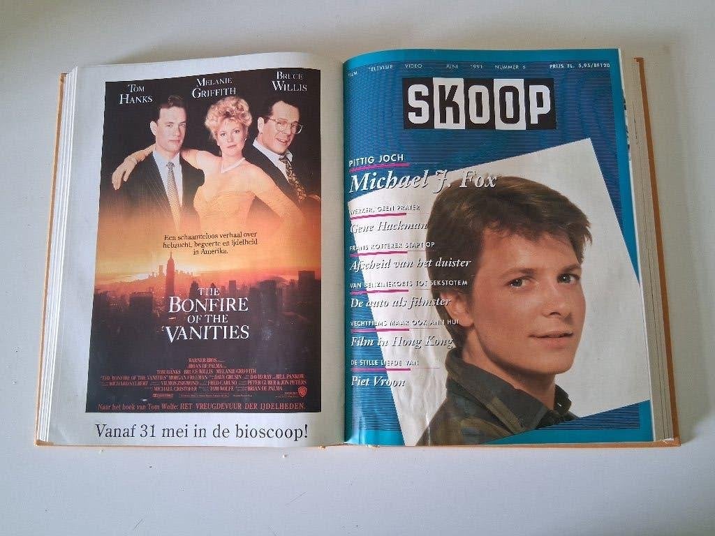 Skoop 1991 Gebonden, Verzamelen, Ophalen of Verzenden, Gebruikt, Film, Overige typen