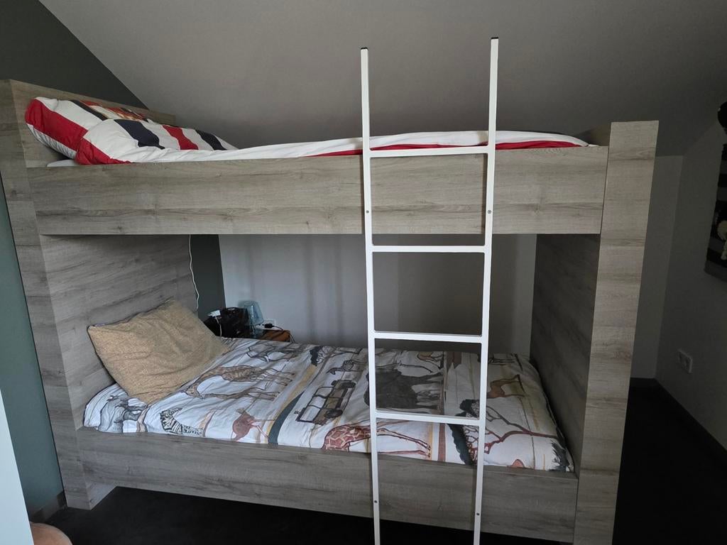 Stapelbed maatwerk - Super Stevig en Degelijk, Ophalen, 90 cm, 160 tot 180 cm, Tweepersoons