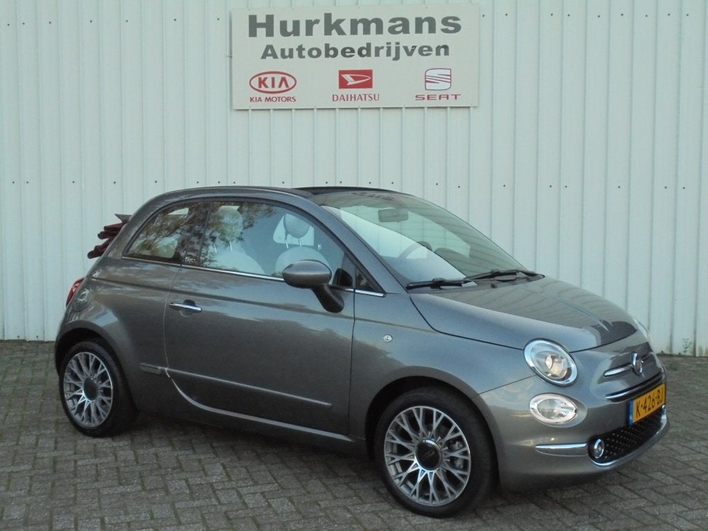 FIAT 500C 1.2 69pk 4-cilinder Automaat Lounge 27.900 KM ! CA, Auto's, Automaat, 12 maanden, 4 cilinders, 400 kg