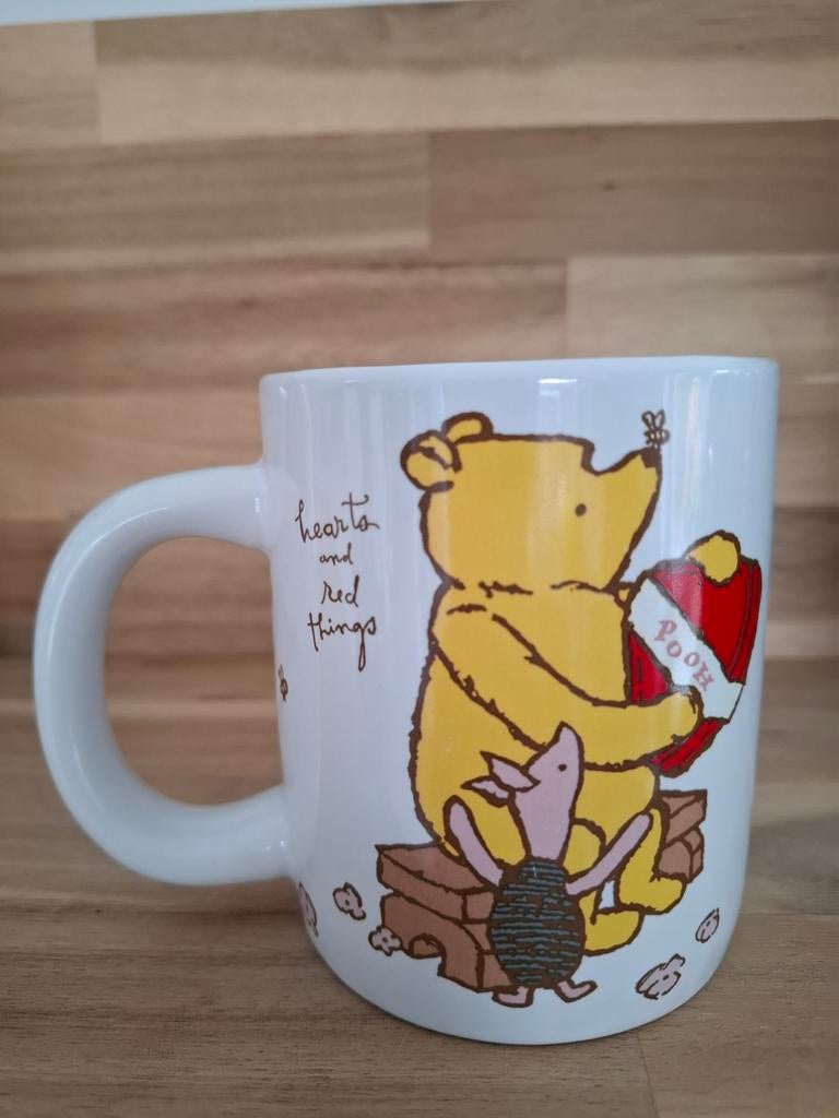 Michel & Company Winnie de Poeh Mok, Verzamelen, Disney, Gebruikt, Servies, Winnie de Poeh of vrienden, Ophalen of Verzenden