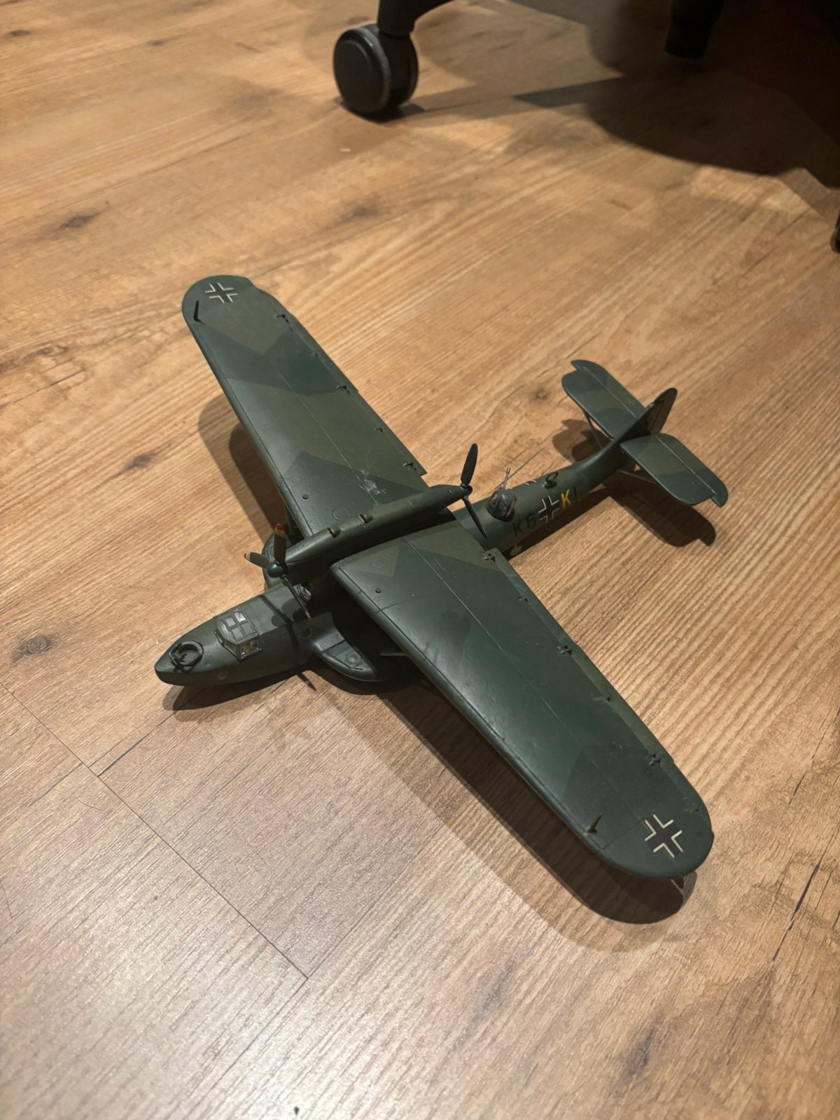 1/72 Dornier Do-18 Duitse vliegtuig WW2 gebouwd model, 1:72 tot 1:144, Gebruikt, Revell, Ophalen of Verzenden
