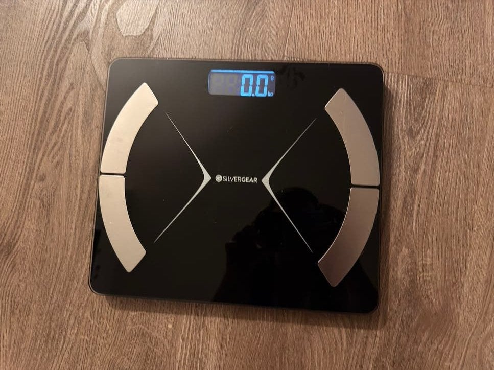 Silvergear Smart Scale Personenweegschaal - Zwart, Ophalen, 1 tot 500 gram, 100 kg of meer, Personenweegschaal