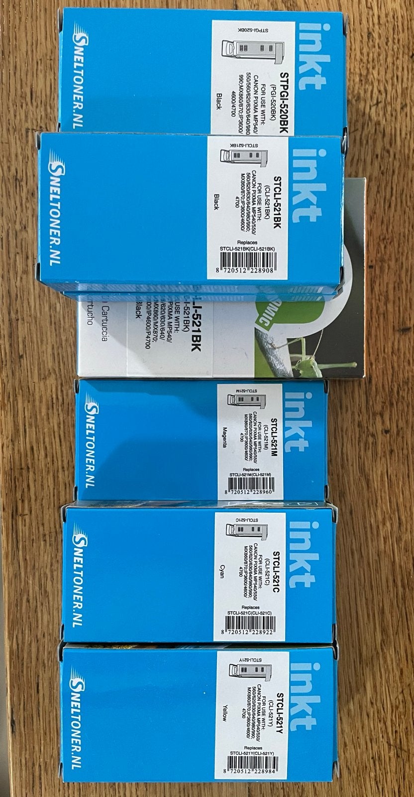 Inktcartridges voor Canon Pixma printers - Diverse kleuren, Computers en Software, Printers, Printer, Inkjetprinter, Ophalen of Verzenden
