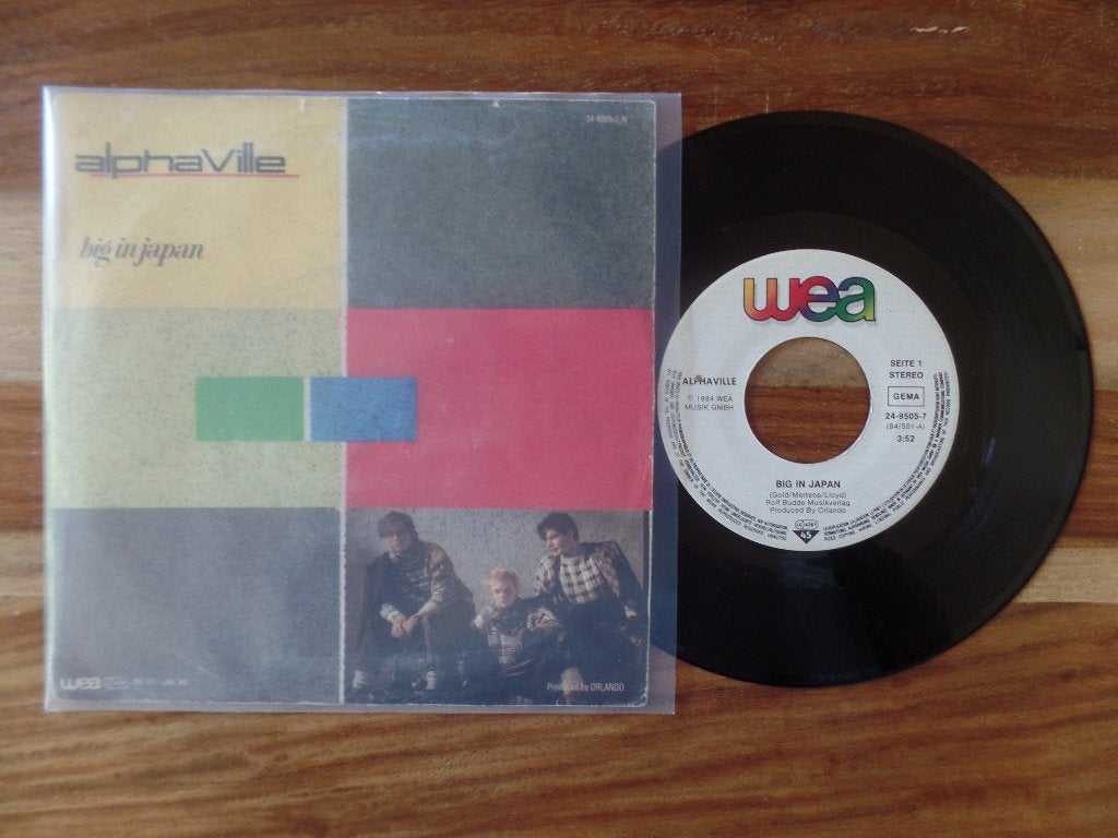 single  Alphaville - Big In Japan, Ophalen of Verzenden, Gebruikt, 7 inch, Pop