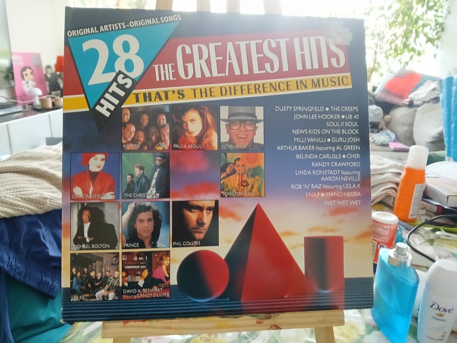 28 The Greatest Hits - Diverse Artiesten 2 lp, Cd's en Dvd's, Ophalen of Verzenden, Gebruikt, Pop, LP