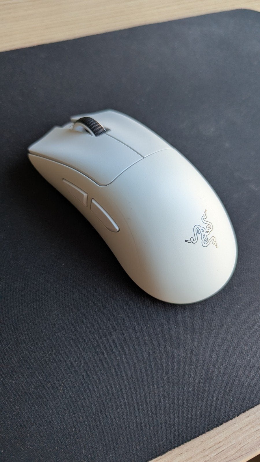 Razer DeathAdder V4 Pro - Draadloze Gaming Muis Wit, Computers en Software, Muizen, Rechtshandig, Muis, Gaming muis, Ophalen of Verzenden