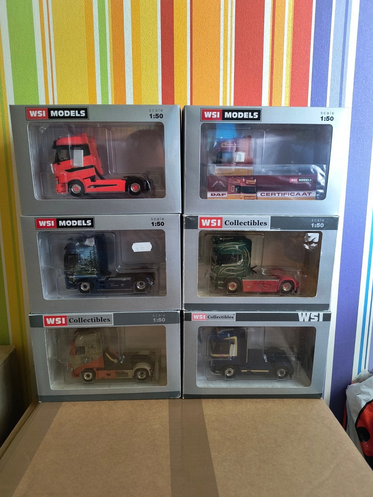 Wsi 4x losse trekkers aanbieding!, Hobby en Vrije tijd, Ophalen of Verzenden, Zo goed als nieuw, Bus of Vrachtwagen, Wsi