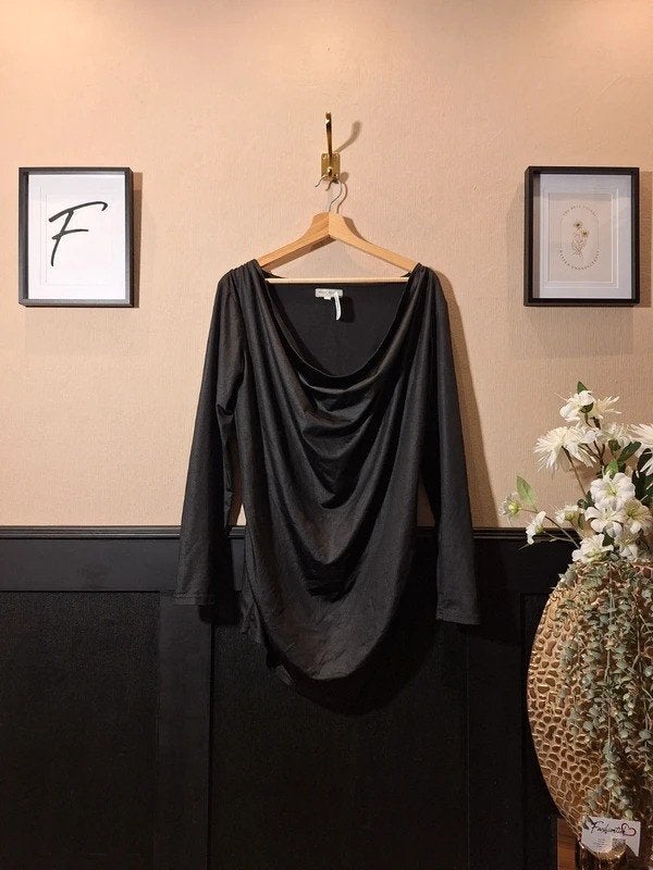Zwart Margit Brandt waterval jurkje maat M, Kleding | Dames, Maat 38/40 (M), Fashiontiek, Zwart, Margit Brandt