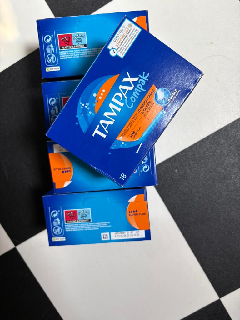 5 tampax dozen tampons, Diversen, Ophalen of Verzenden, Nieuw