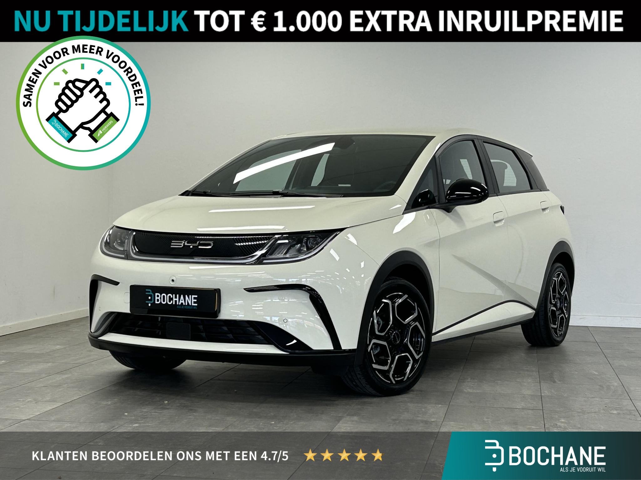 BYD DOLPHIN Comfort 60.4 kWh | SOH 98% | 360º camera | LED, Auto's, Dolphin, Gebruikt, Grijs, 204 pk