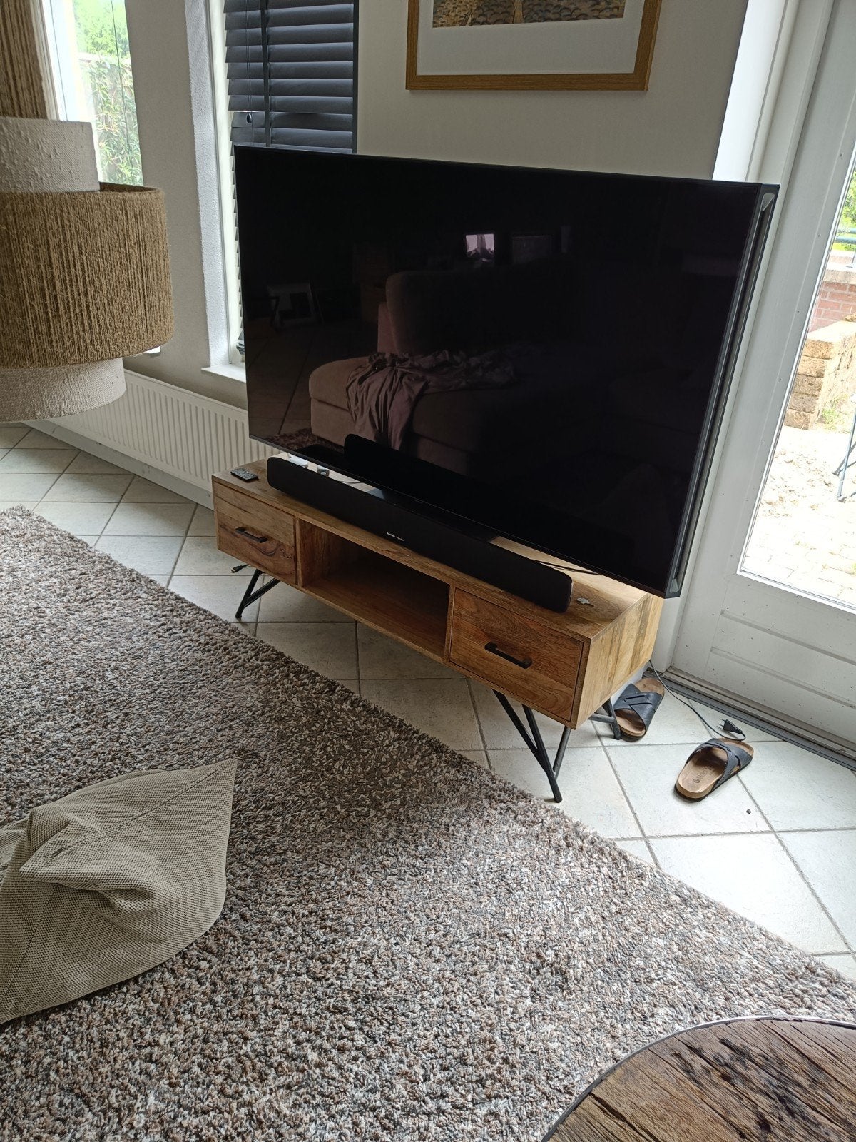 Tv meubel, Ophalen