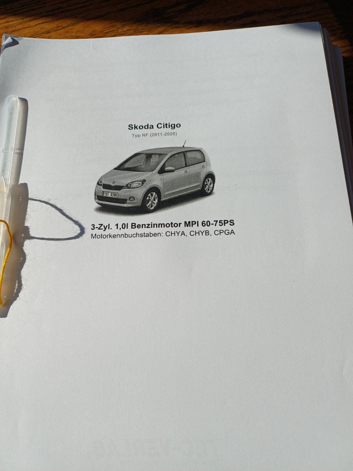 Skoda Citigo Handleiding (2011-2020) - 1.0L Benzine, Boeken, Auto's | Boeken, Ophalen of Verzenden, Gelezen, Overige merken, Skoda Auto