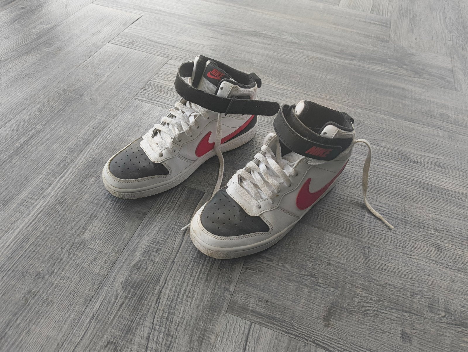 Nike Court Borough Mid 2 Sneakers - Maat 40, Ophalen, Wit, Nike, Sneakers of Gympen
