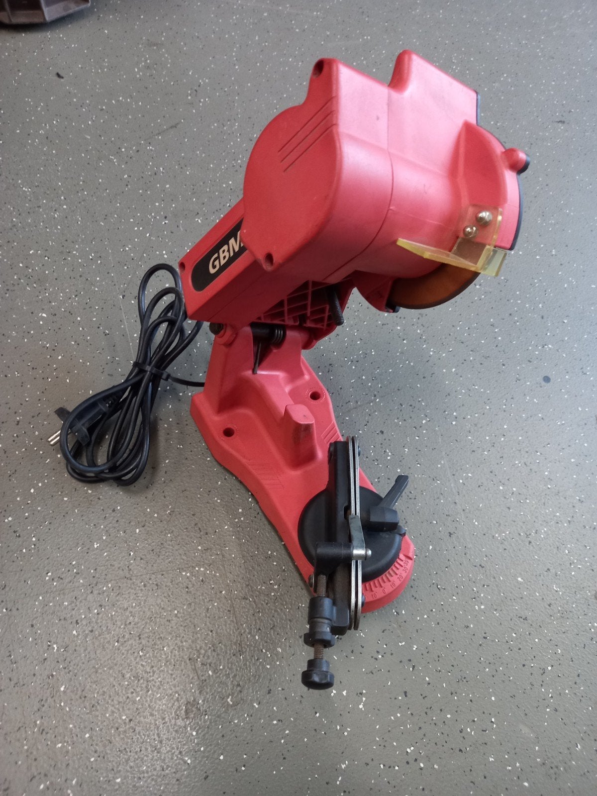 Kettingzaag slijpmachine, merk: GBM, Doe-het-zelf en Verbouw, Gereedschap | Slijpmachines, Ophalen of Verzenden