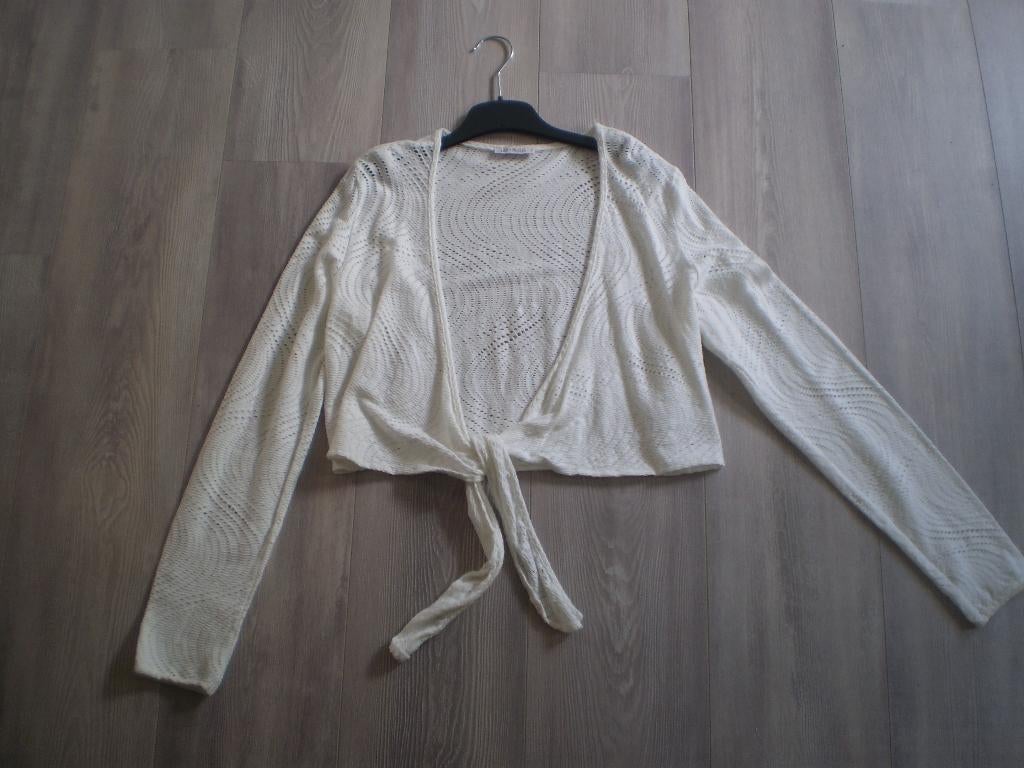 LES BLEUS kort vest maat XL  NIEUW, Kleding | Dames, Wit, Maat 42/44 (L), Nieuw, Ophalen of Verzenden