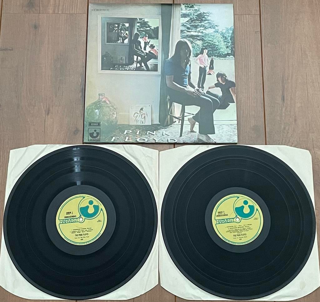 Pink Floyd - Ummagumma 2lp / Netherlands, '75, VG++, Progressive, Gebruikt, Ophalen of Verzenden, 1970 - 1979