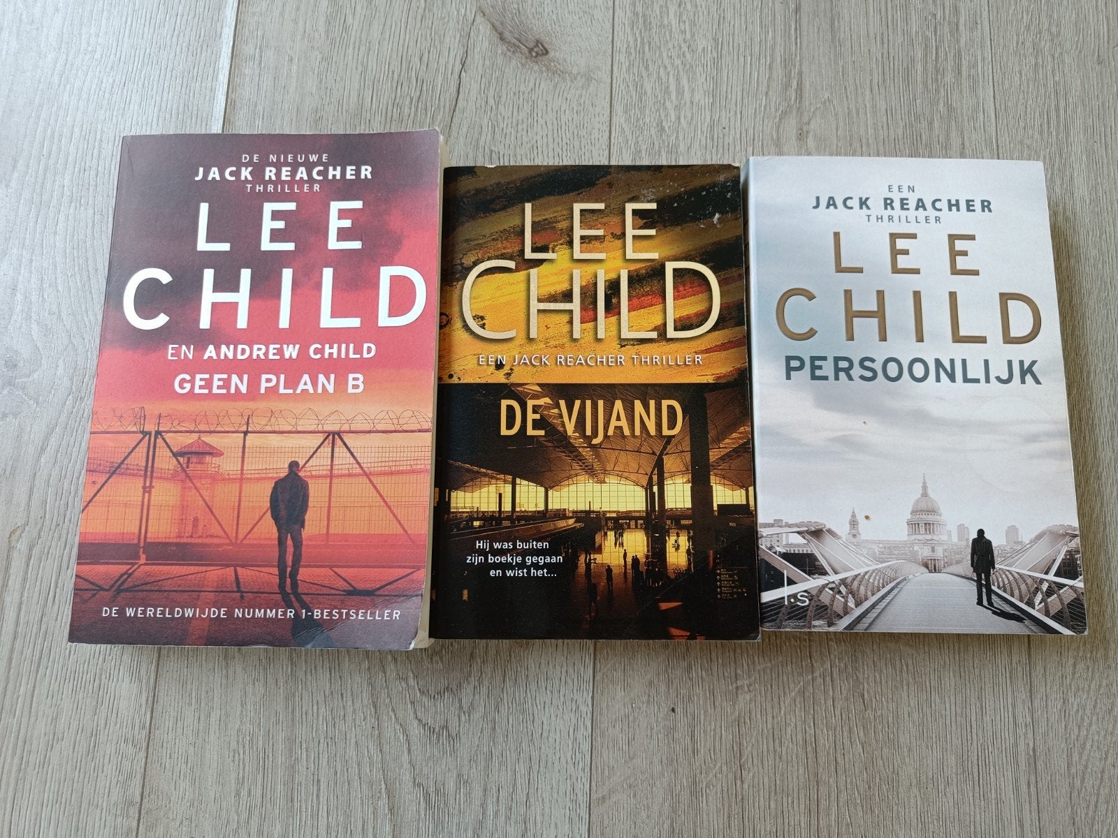Lee Child - Geen plan B, De vijand, Persoonlijk, Ophalen, Gelezen, Lee Child
