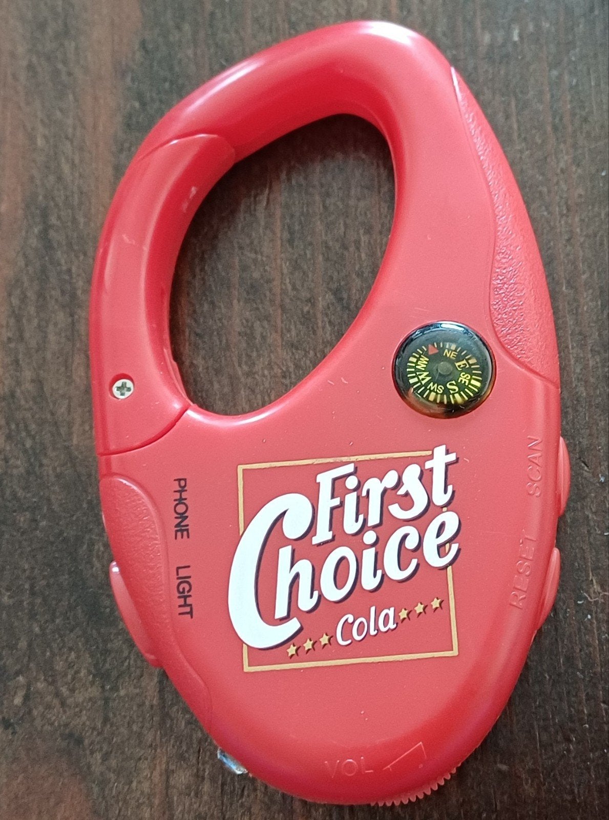 Vintage First Choice Cola Radio FM Kompas Doos NIEUWSTAAT, Ophalen