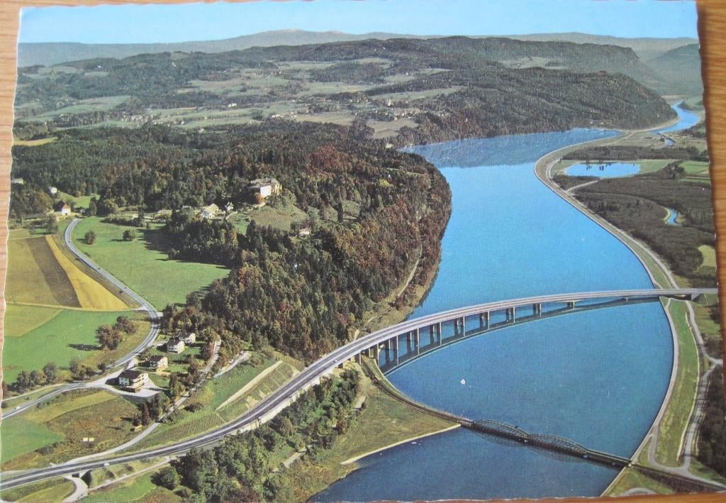 De Hollenburg brug over de Drau - nieuw, Verzenden, 1980 tot heden, Ongelopen, Duitsland